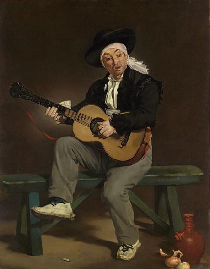 Edouard Manet The Spanish singer oil painting image